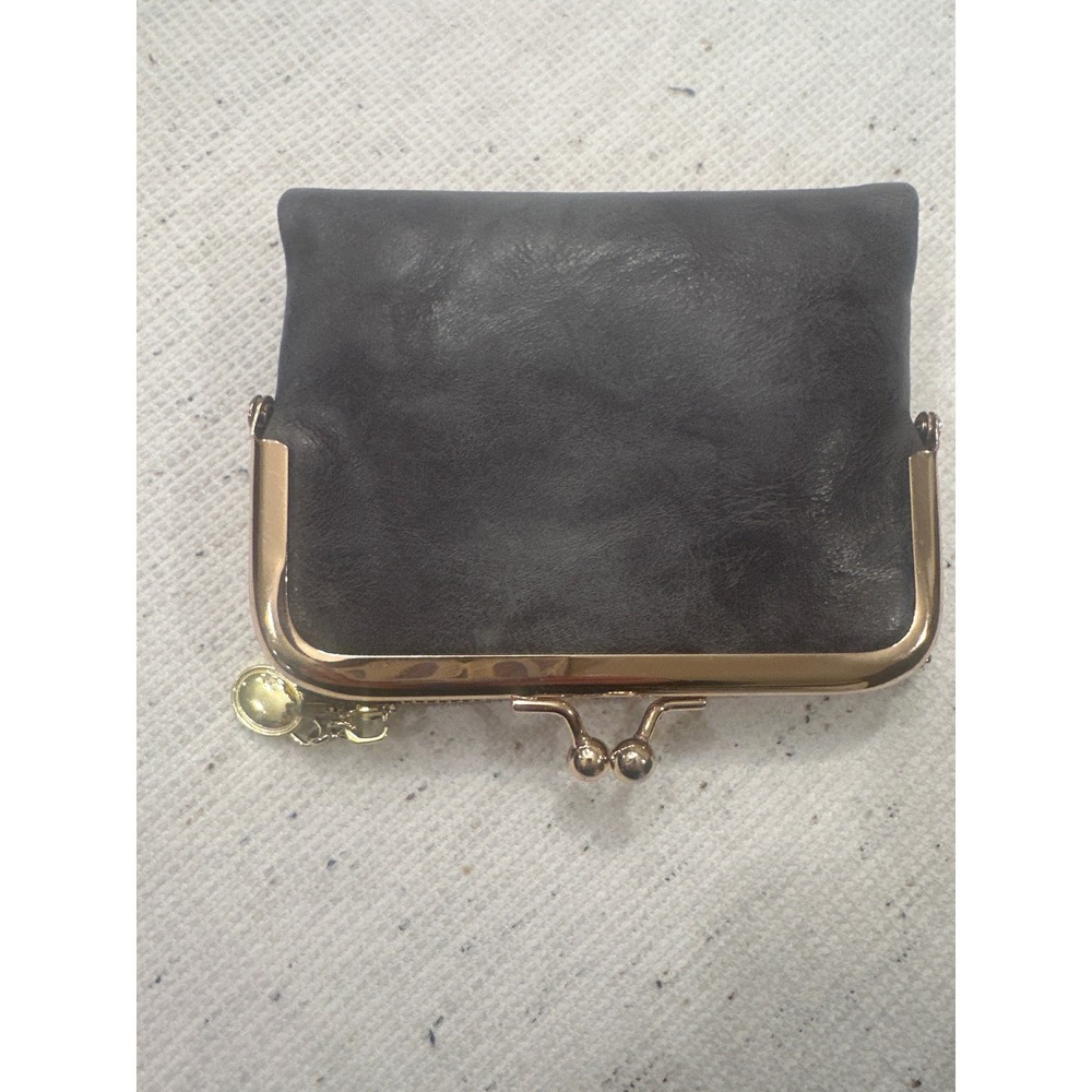 Elegant Gray Leather Wallet